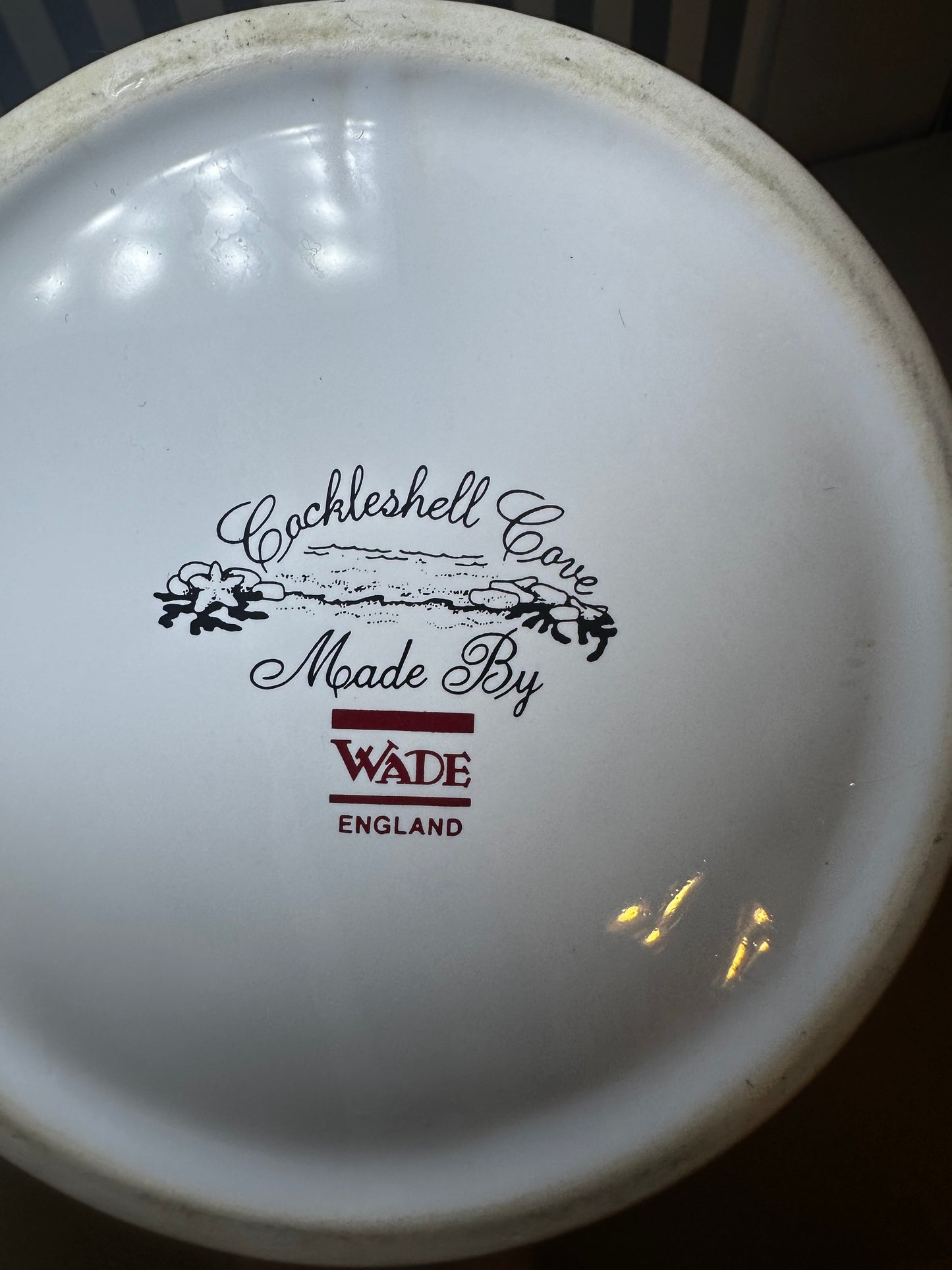 Théière anglaise en forme de phare - produit chiné