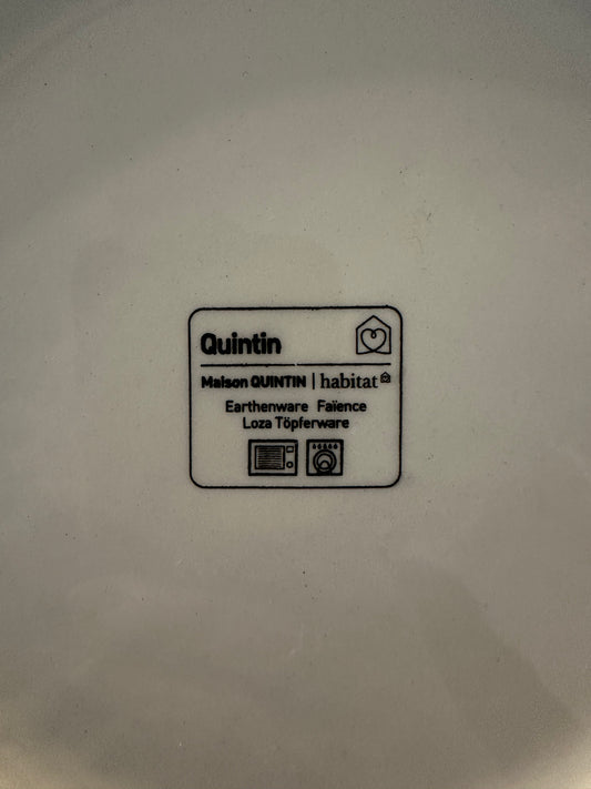 Assiette voilier - produit chiné