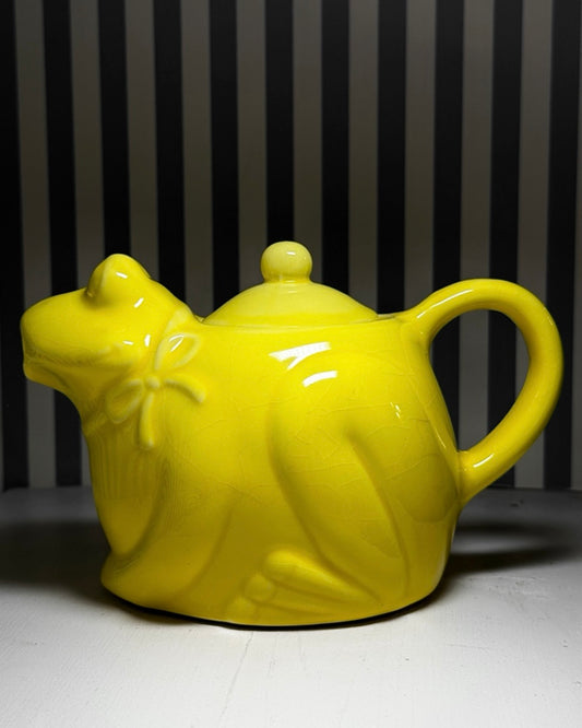 Théière grenouille - produit chiné
