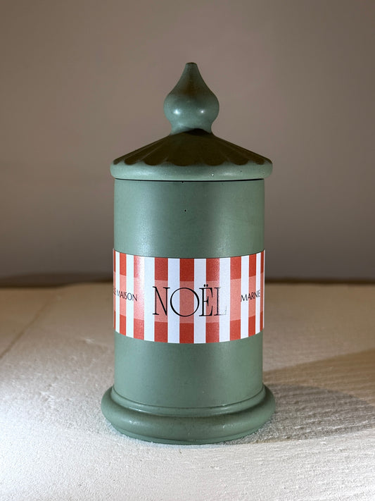 Bougie Noël - sapin