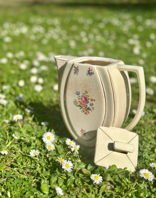 Cafetière Labrute & Cie en faïence ancienne - produit chiné