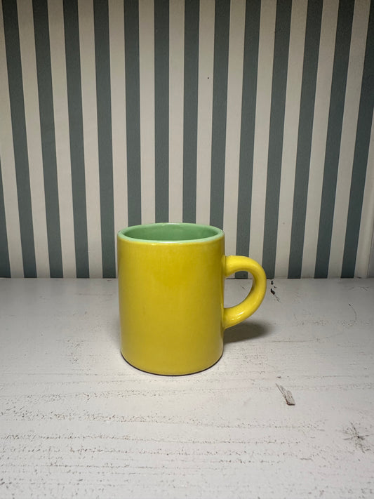 Tasse espresso colorée - produit chiné
