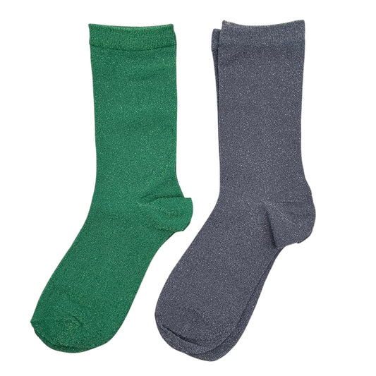 Duo de chaussettes Havana Cool avec broche Coquillage