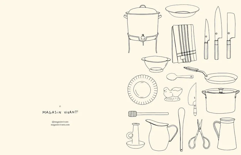 Cuisines de Zoé de Las Cases - cahier de coloriage