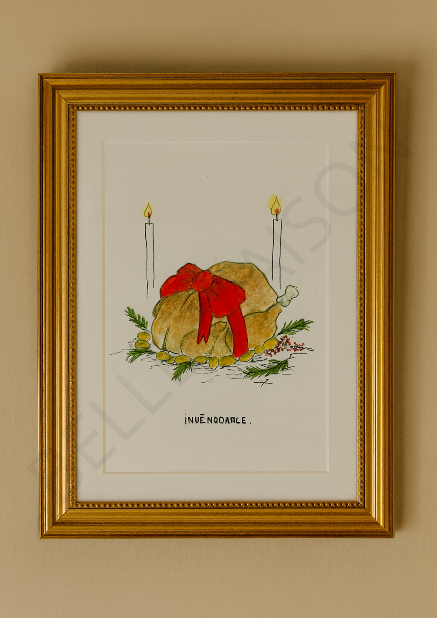 Illustration à l'aquarelle - Indémodable