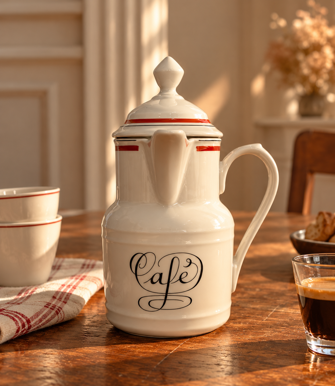 Verseuse à café vintage - objet chiné