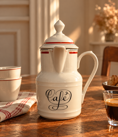 Verseuse à café vintage - objet chiné