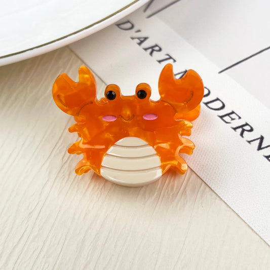 Mini barrette crabe