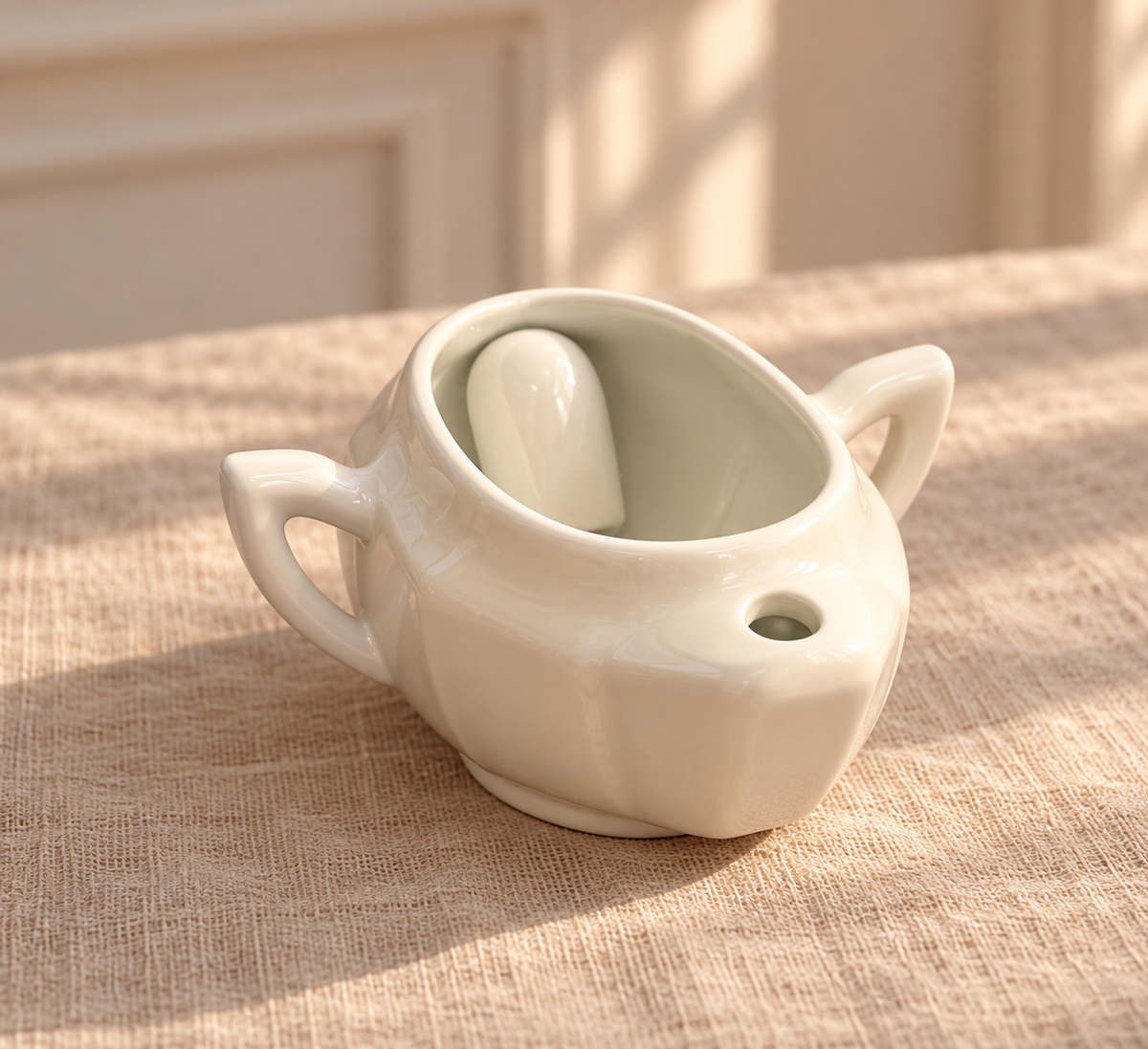 Saucière gras-maigre - objet chiné
