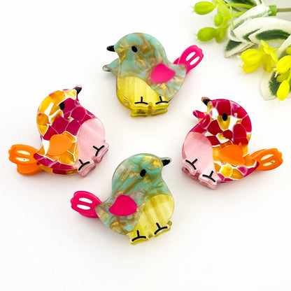 Mini pince à cheveux oiseau