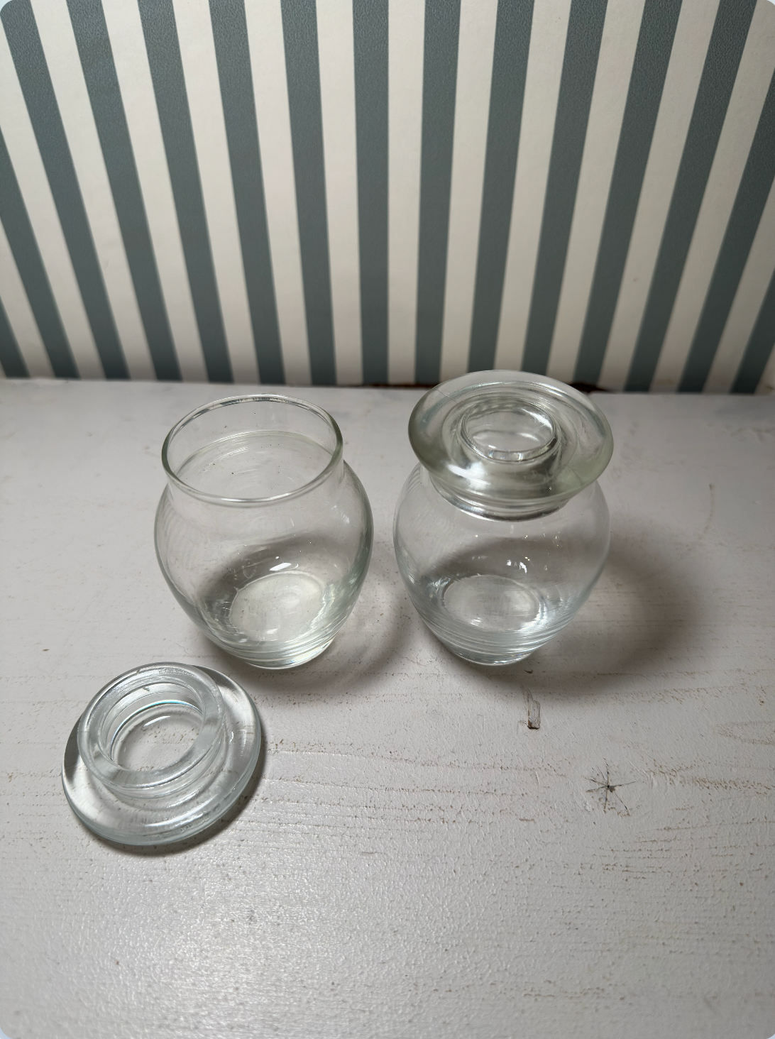 Duo de mini bocaux - produit chiné