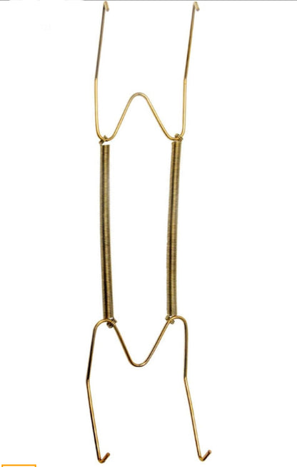 Accroche pour assiette - fixation murale discrète