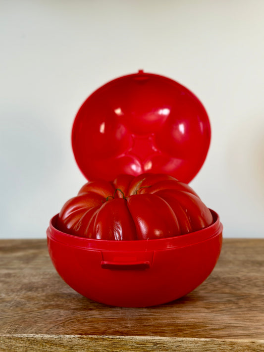 Boîte à tomates Tupperware vintage – produit chiné