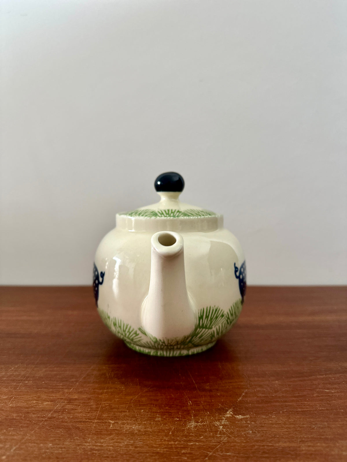 Théière aux petits cochons - produit chiné