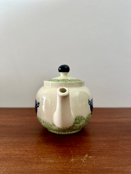 Théière aux petits cochons - produit chiné