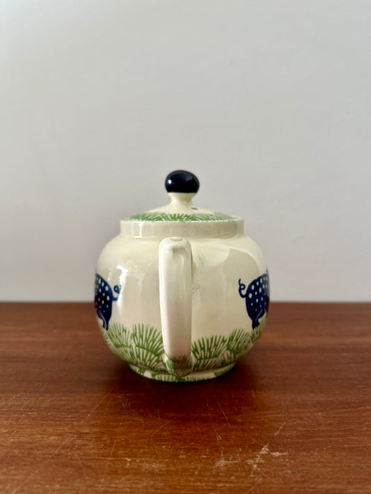 Théière aux petits cochons - produit chiné