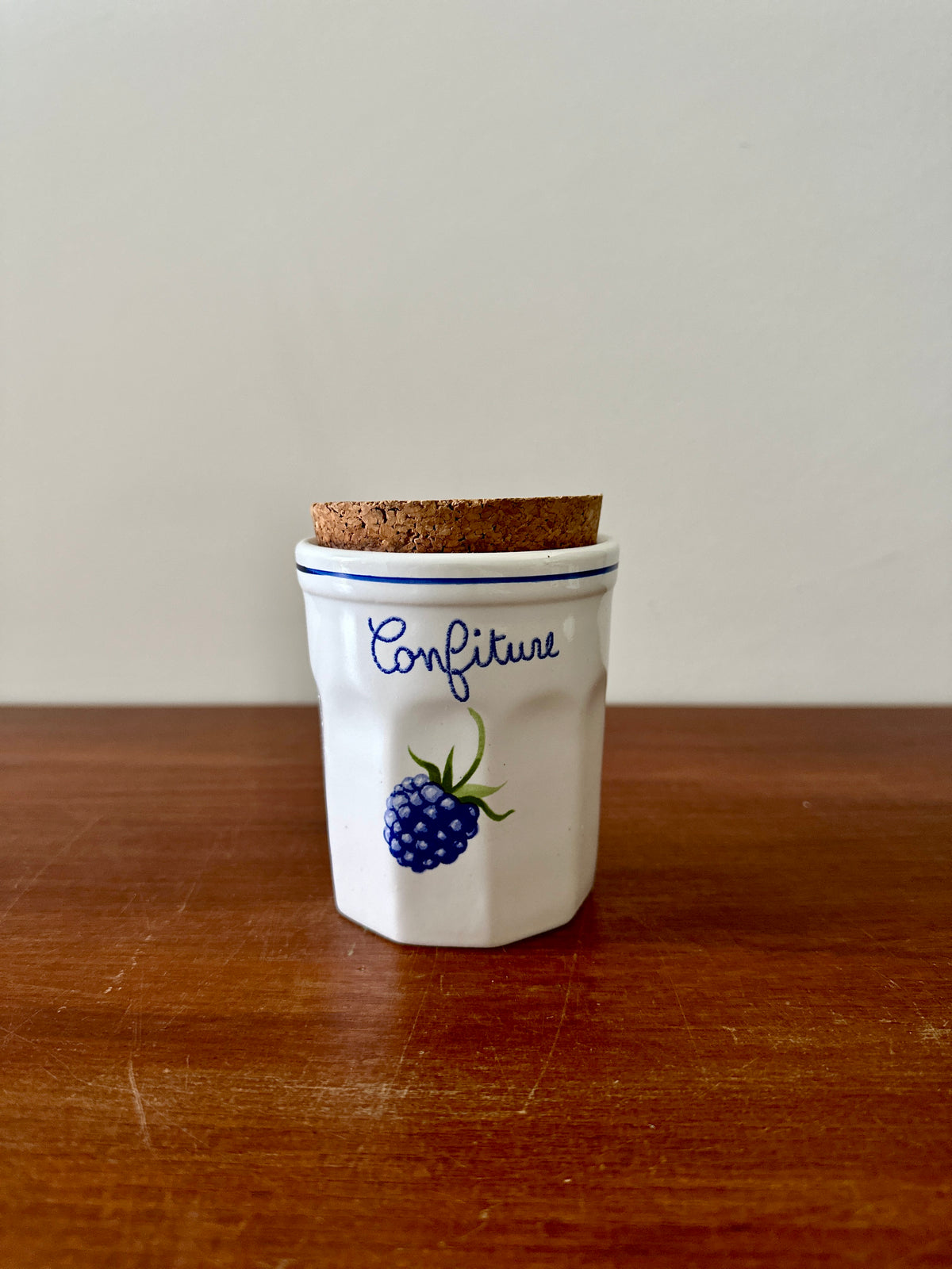 Bougie pot "confiture" - figue