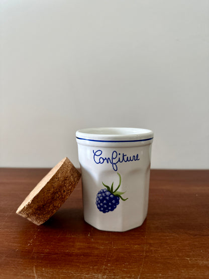 Bougie pot "confiture" - figue