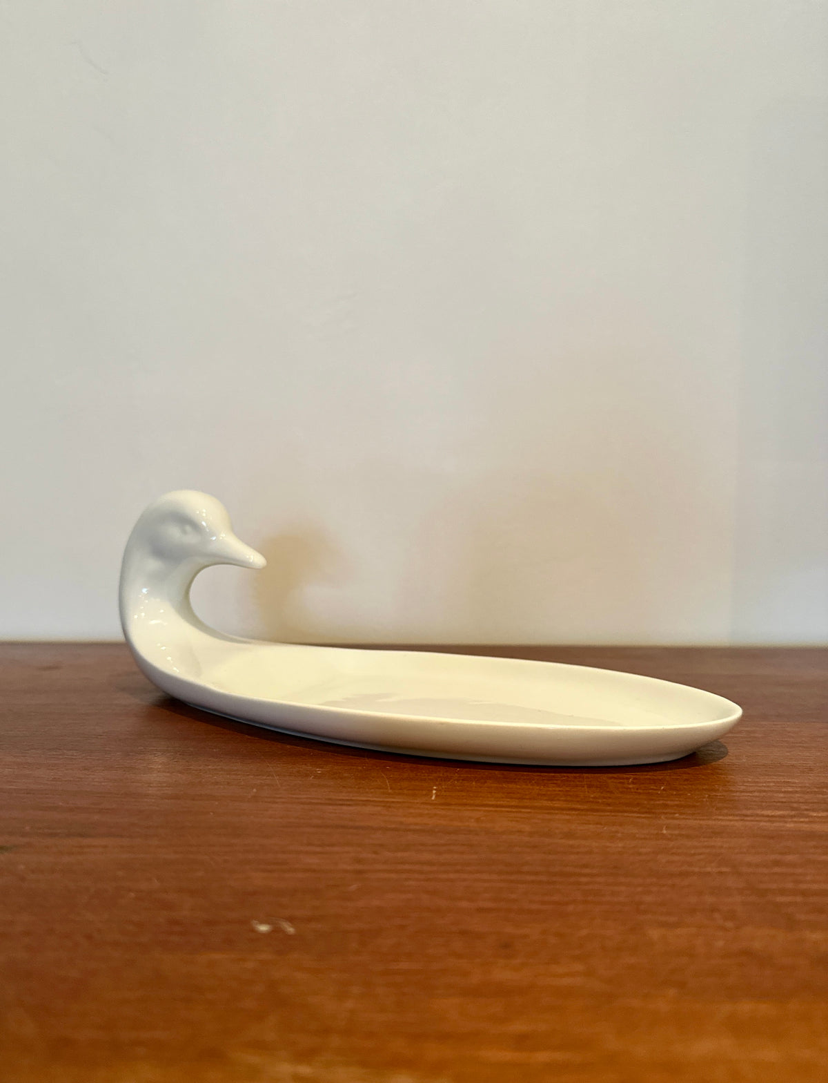 Plat canard vintage - objet chiné