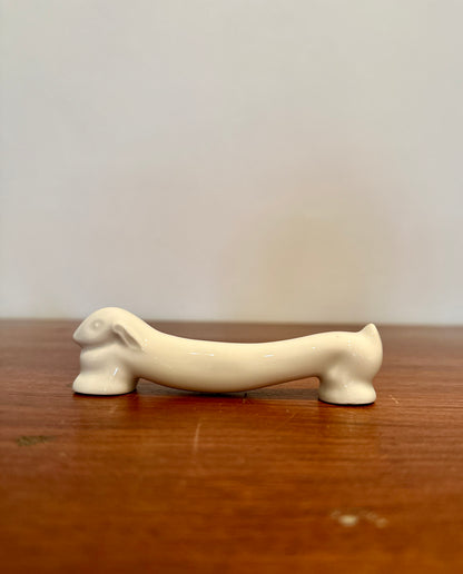 Porte-couteaux vintage en céramique - objets chinés