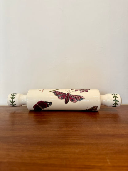 Rouleau à pâtisserie creux en céramique - objet chiné