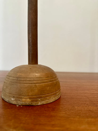 Porte-chapeau ancien en bois - objet chiné
