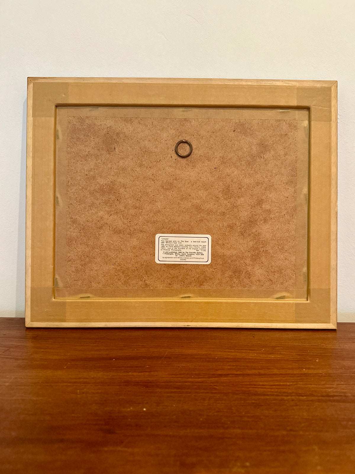 Photographie ancienne encadrée « Limpets » - objet chiné