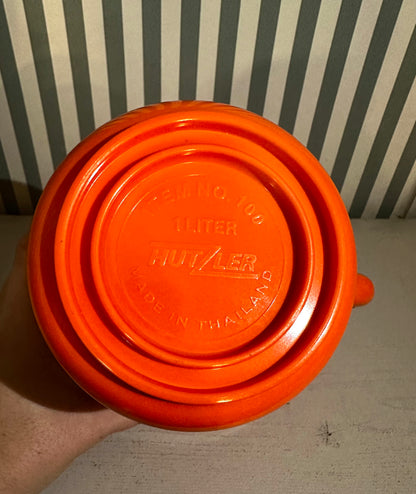 Carafe orange - produit chiné