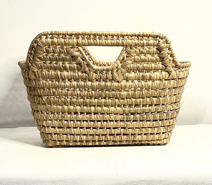 Panier vintage en palmier