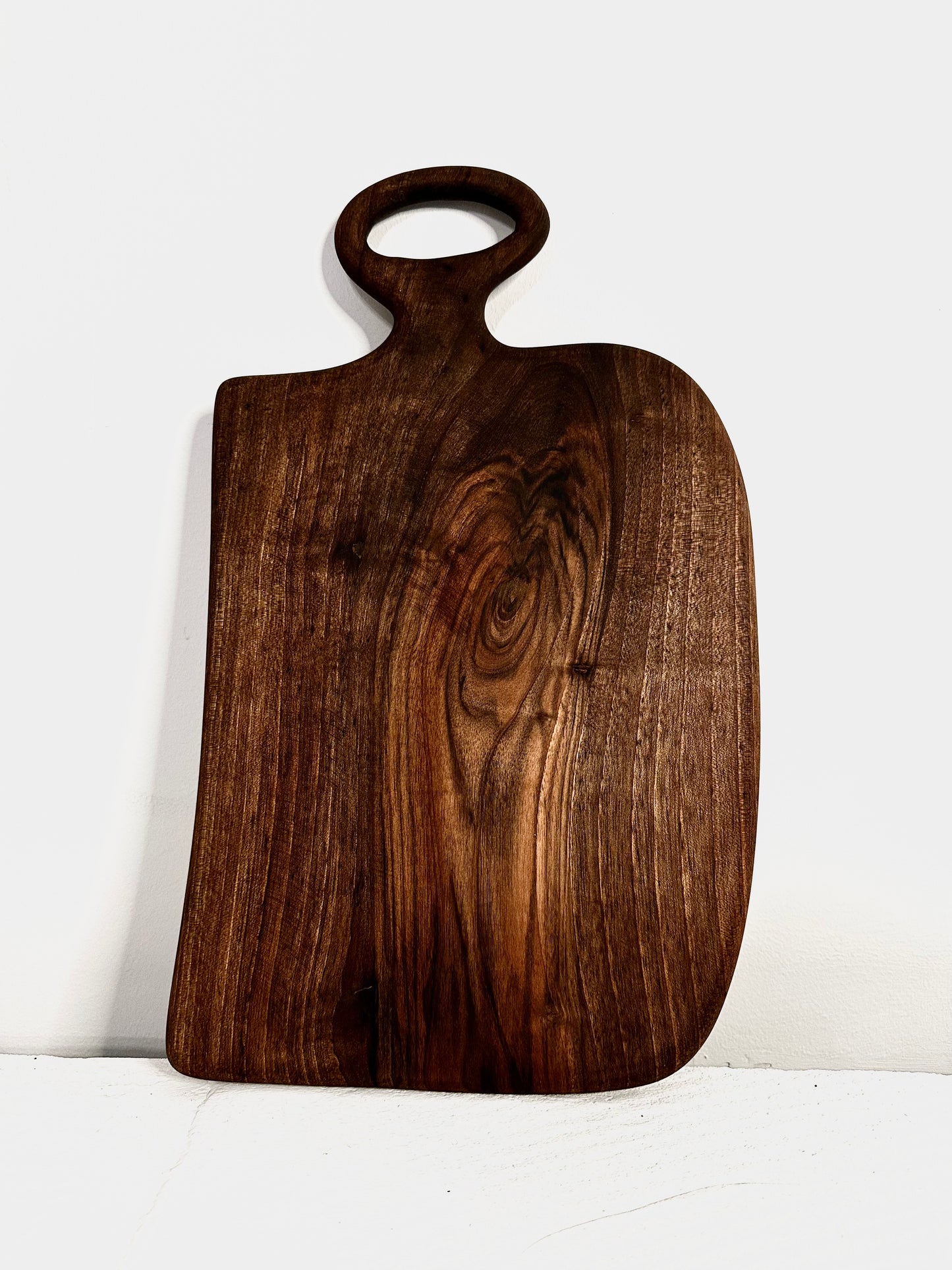 Planche à découper manche rond