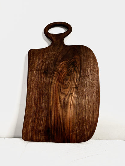 Planche à découper manche rond