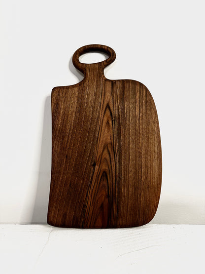 Planche à découper manche rond