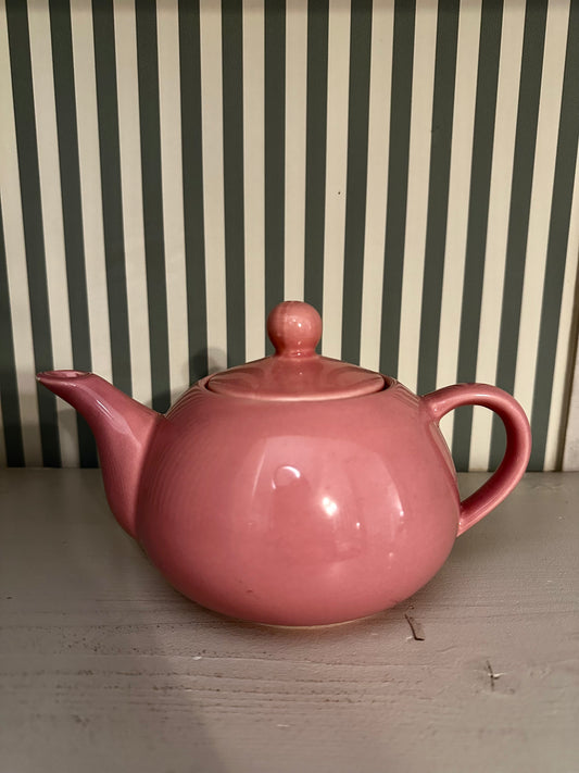 Théière rose - produit chiné