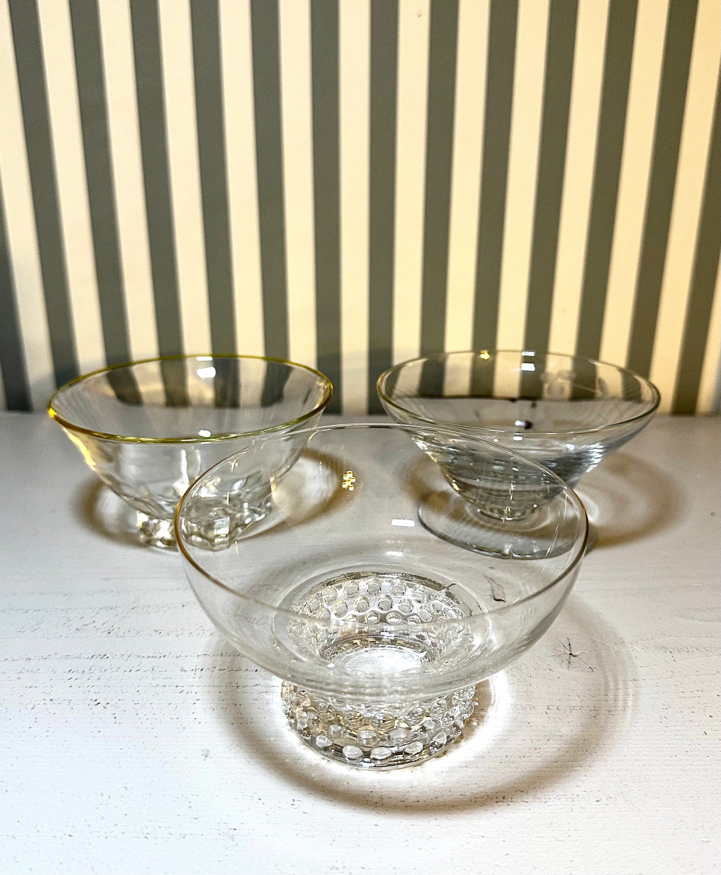 Lot de 3 petites coupes - produits chinés