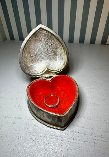 Petite boite coeur - produit chiné