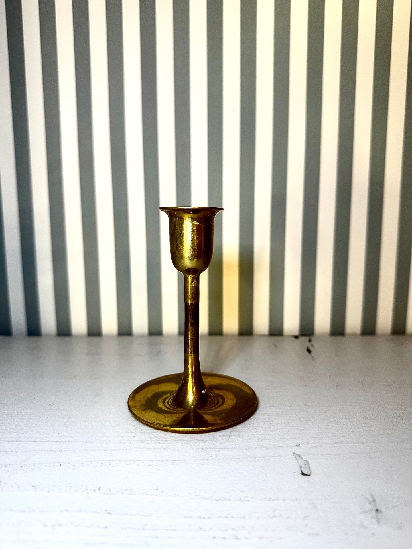 Bougeoirs en laiton - produits chinés