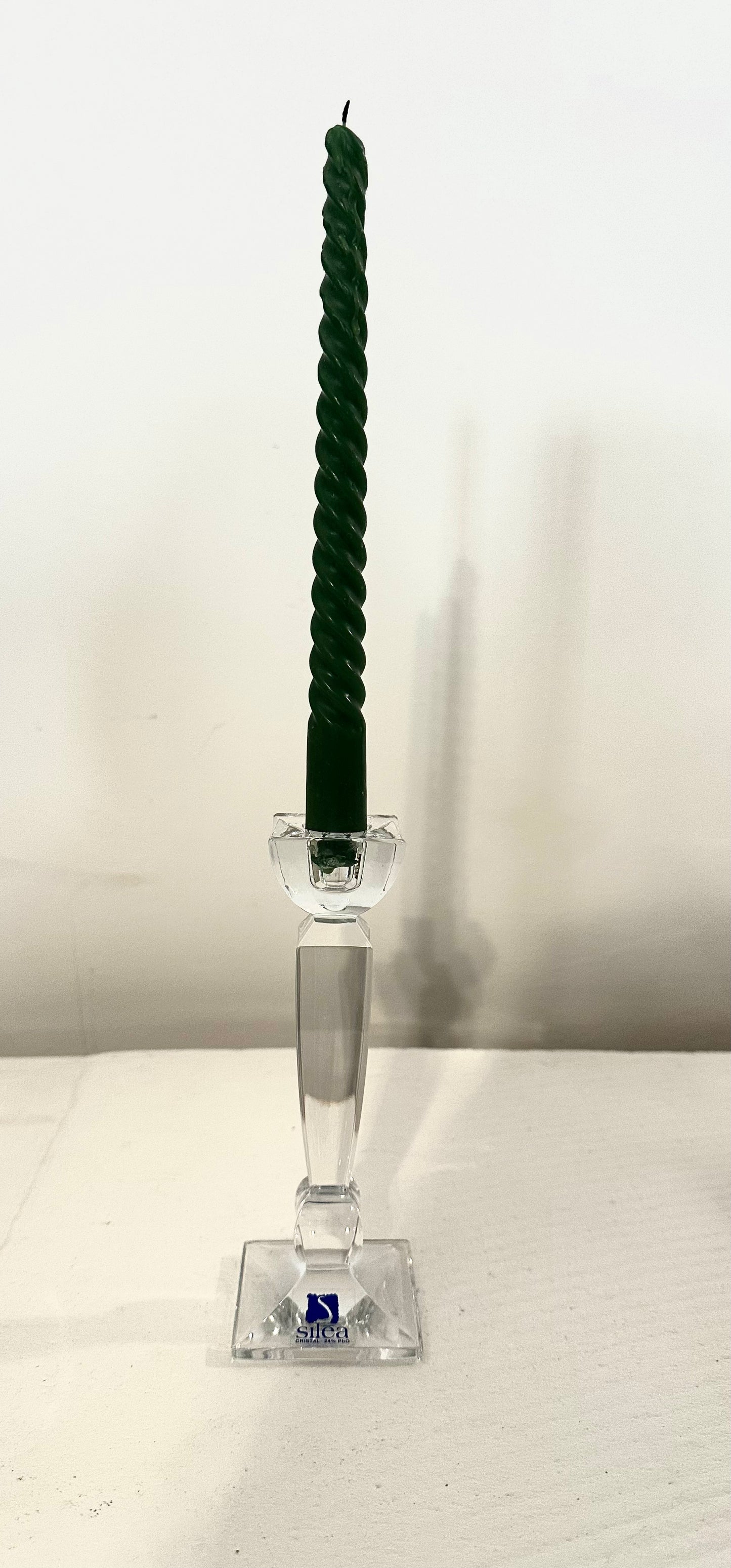 Bougeoir en cristal - produit chiné