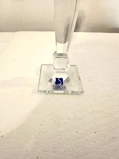 Bougeoir en cristal - produit chiné