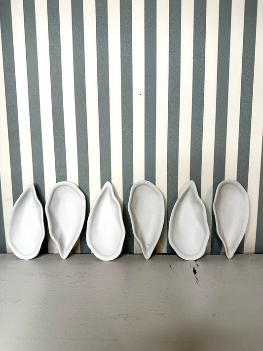 Ensemble de 6 coupelles “huitre” - produits chinés