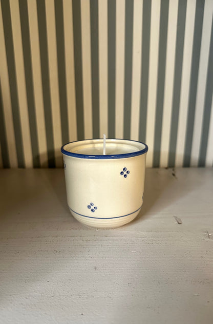 Bougie à fleurs - figue