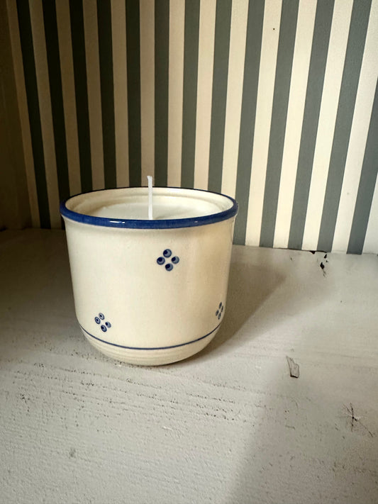 Bougie à fleurs - figue