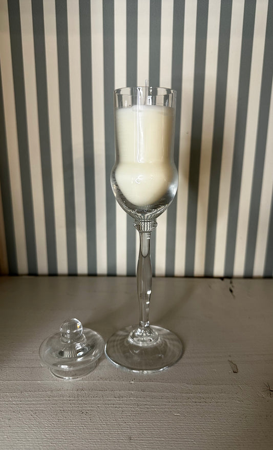 Bougie flûte - linge propre