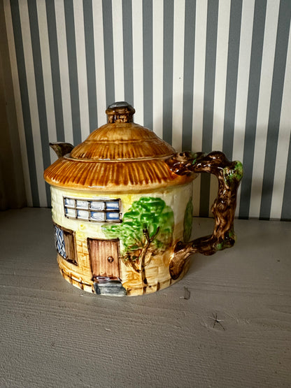 Théière cottage anglais - produit chiné