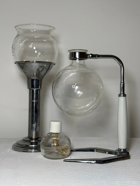 Cafetière ancienne Hellem en verre Pyrex (6 tasses) - produit chiné