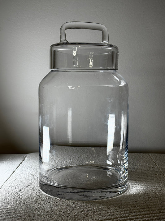 Bonbonne haute en verre - produit chiné