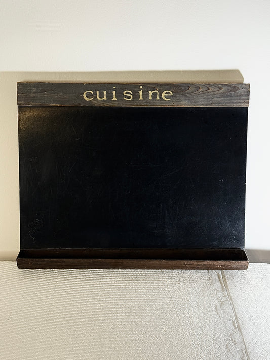 Ardoise de cuisine - produit chiné