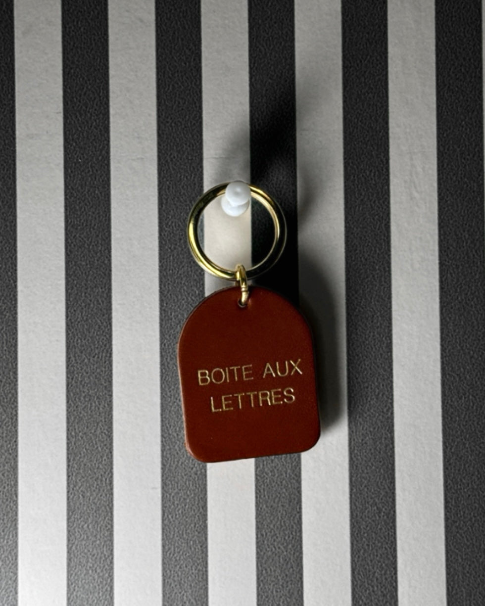 Porte-clés en cuir