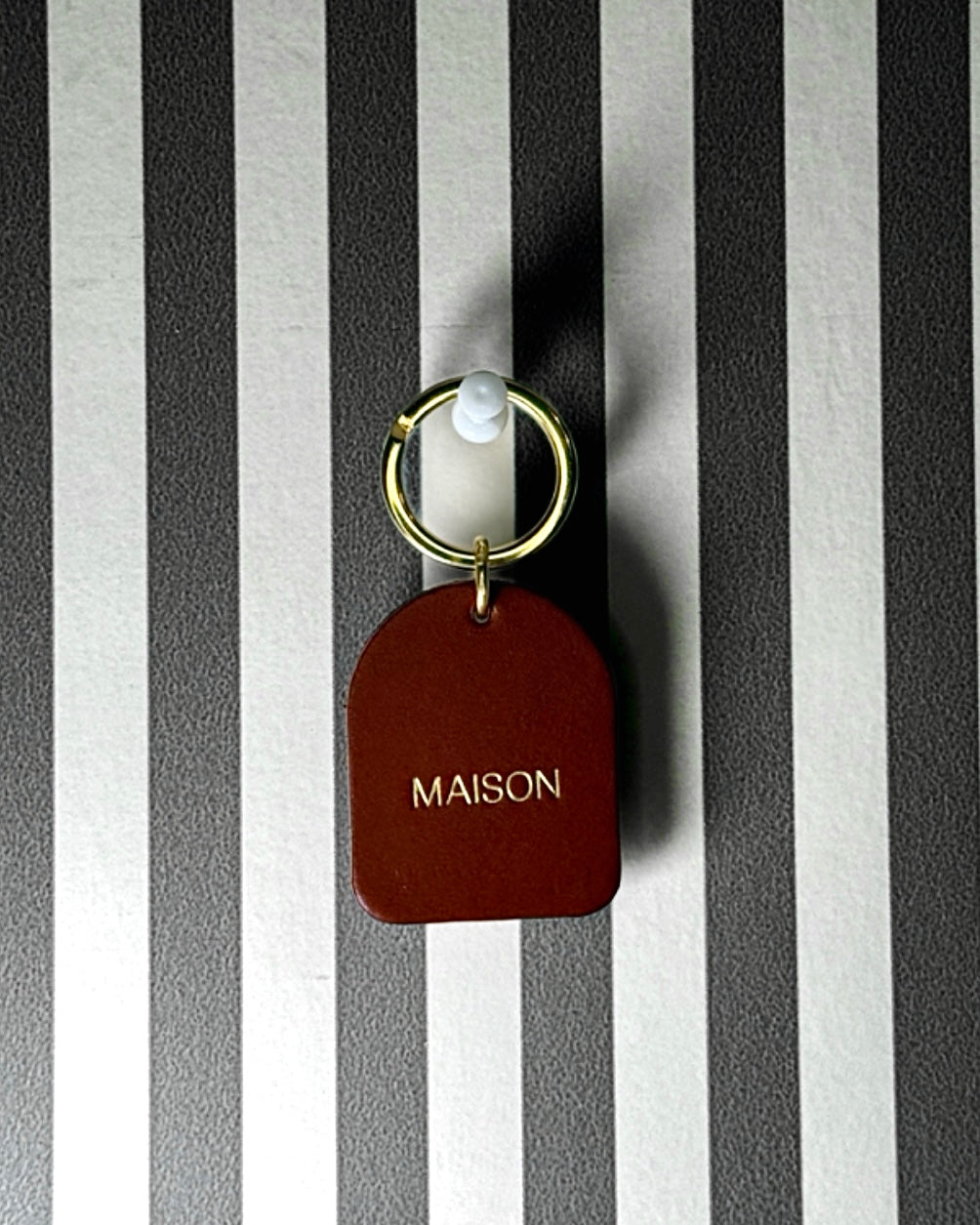 Porte-clés en cuir