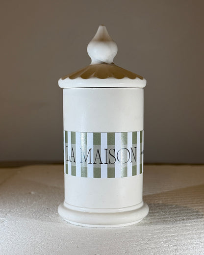 Bougie La maison - cire et miel