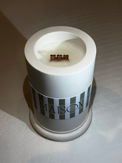 Bougie La maison - cire et miel